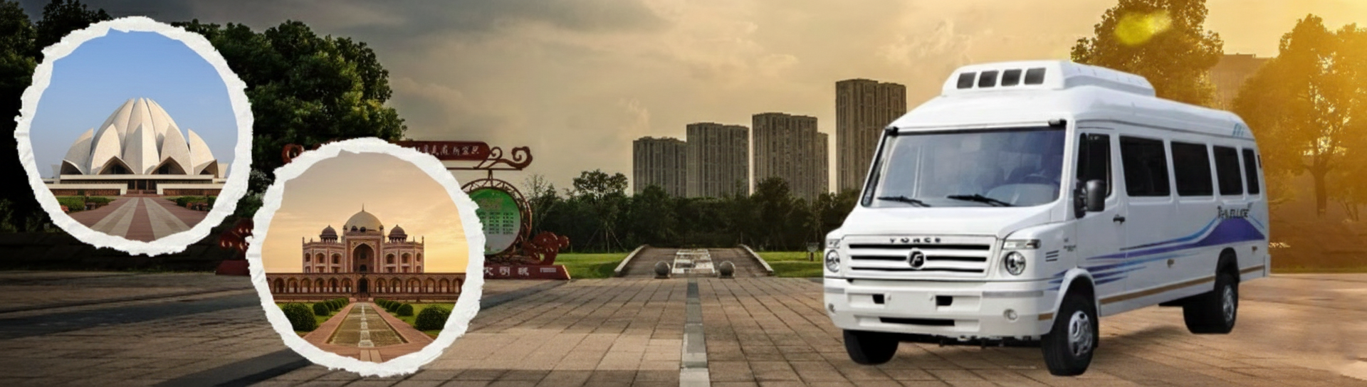 Tempo Traveller for Local Delhi Tour
